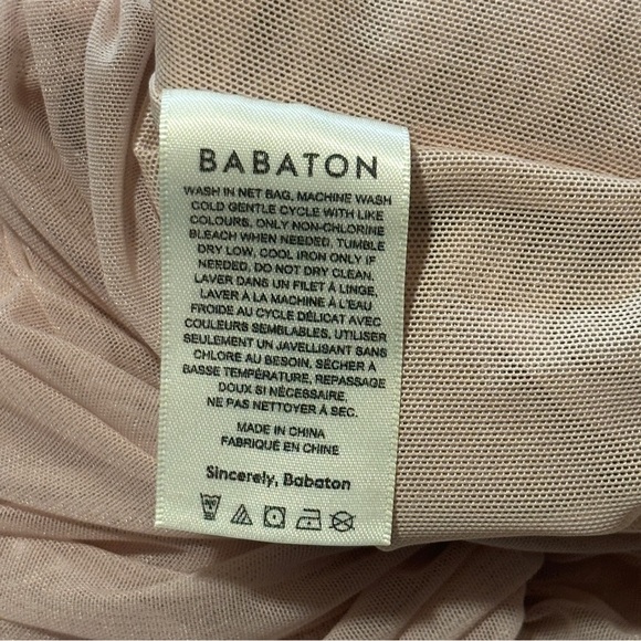 Aritzia Babaton Luxor Midi Dress Mauve Pink Size 8 - Picture 7 of 10